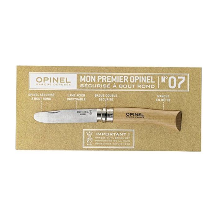 Нож Opinel №7 "My First Opinel" pink (001699) изображение 3