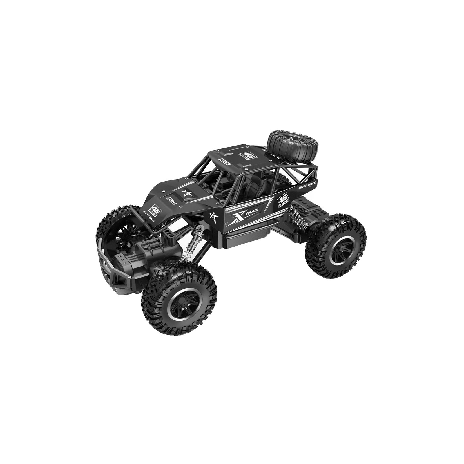 Радиоуправляемая игрушка Sulong Toys OFF-ROAD CRAWLER ROCK SPORT Черный 1:20 (SL-110AB)