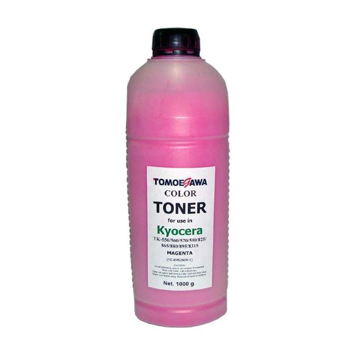 Тонер KYOCERA TK-550/825/865/880/895/8315 1кг Magenta Tomoegawa (TG-KM5200M-1)