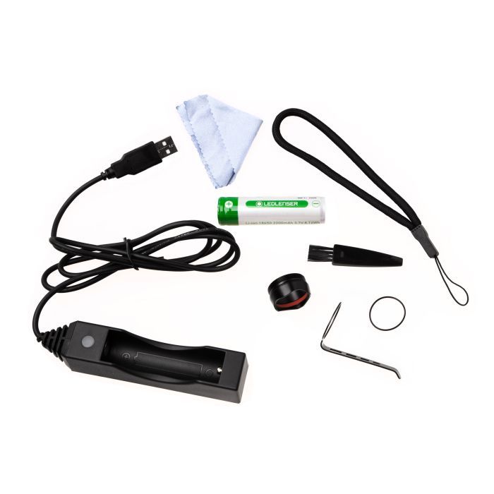 Фонарь LedLenser F1R, заряжаемый, 1000/250/20 (8701R) изображение 5