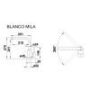 Смеситель Blanco MILA ХРОМ (519414) изображение 2