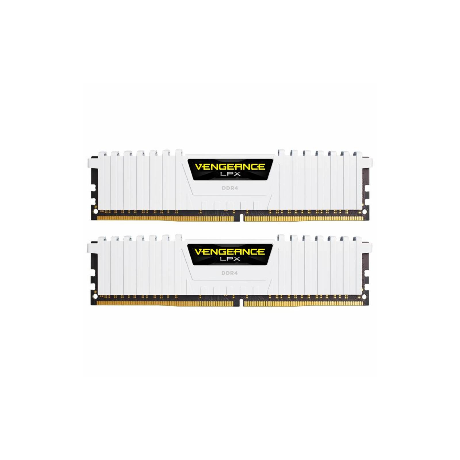 Модуль памяти для компьютера DDR4 32GB (2x16GB) 3200 MHz Vengeance LPX White Corsair (CMK32GX4M2B3200C16W)