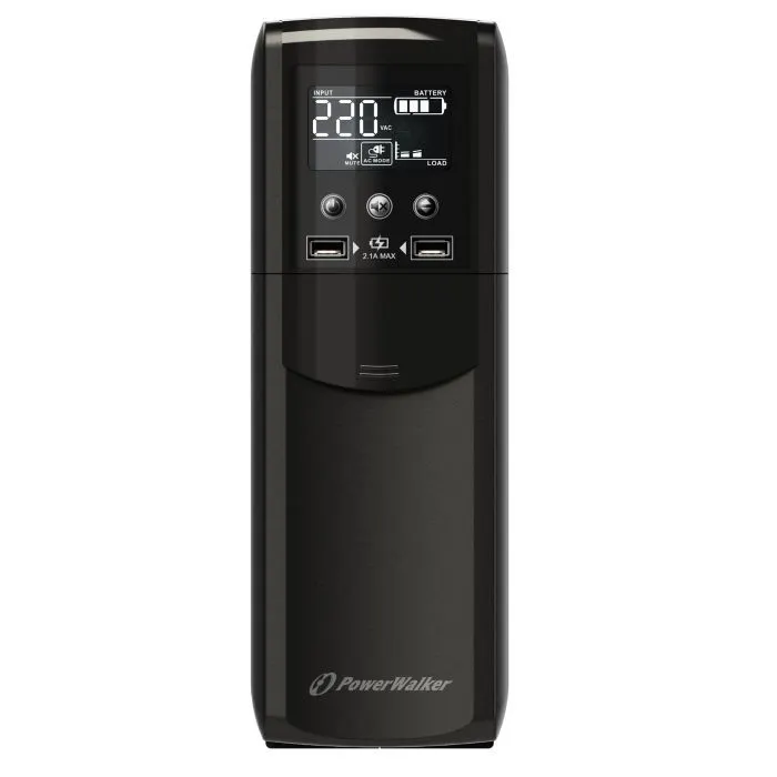 Пристрій безперебійного живлення PowerWalker VI 1500 CSW (10121114) зображення 2