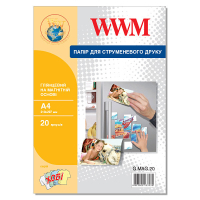 Photos - Office Paper WWM Фотопапір  A4 magnetic, glossy, 20л  G.MAG.20 (G.MAG.20)