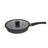 Сковорода Ringel Zitrone black с крышкой 28 см (RG-2108-28 BL) изображение 2