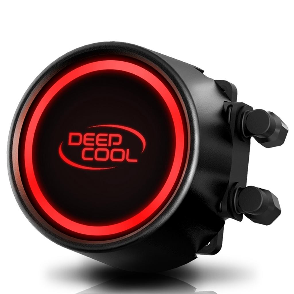 Система водяного охолодження Deepcool GAMMAXX L120 T RED зображення 8