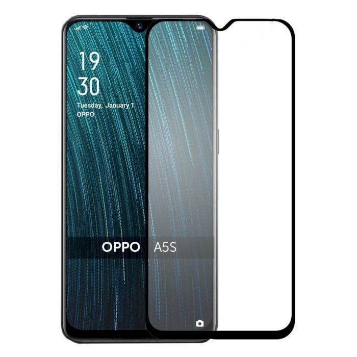 Стекло защитное MakeFuture Full Cover Full Glue Oppo A5s (MGF-OPA5S)