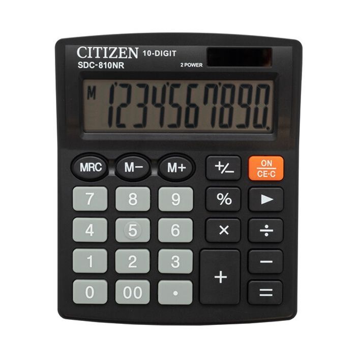 Калькулятор Citizen SDC-810NR