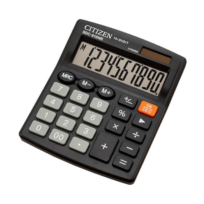 Калькулятор Citizen SDC-810NR изображение 2