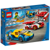 Конструктор LEGO City Гоночные автомобили 190 деталей (60256) изображение 6