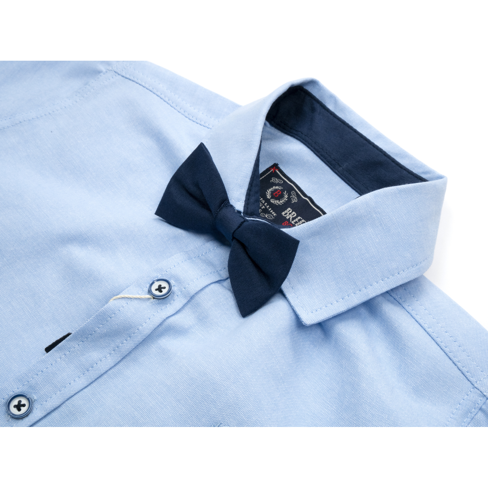 Рубашка Breeze с бабочкой (G-314-140B-blue) изображение 3