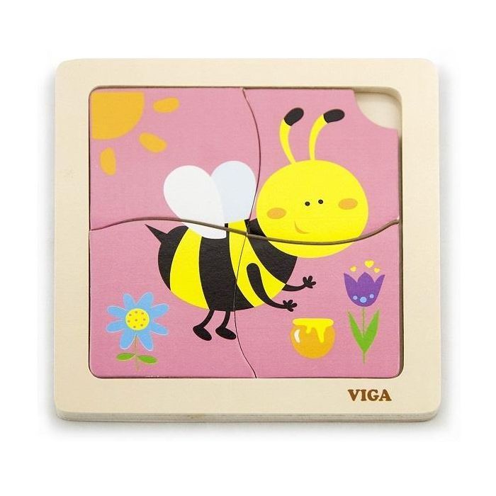 Пазл Viga Toys Бджілка (50138)