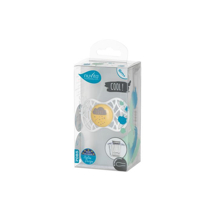Пустушка Nuvita Air55 Cool 6m+ симетрична (NV7085SC) зображення 3