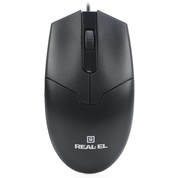 Мышка REAL-EL RM-208 USB Black изображение 6