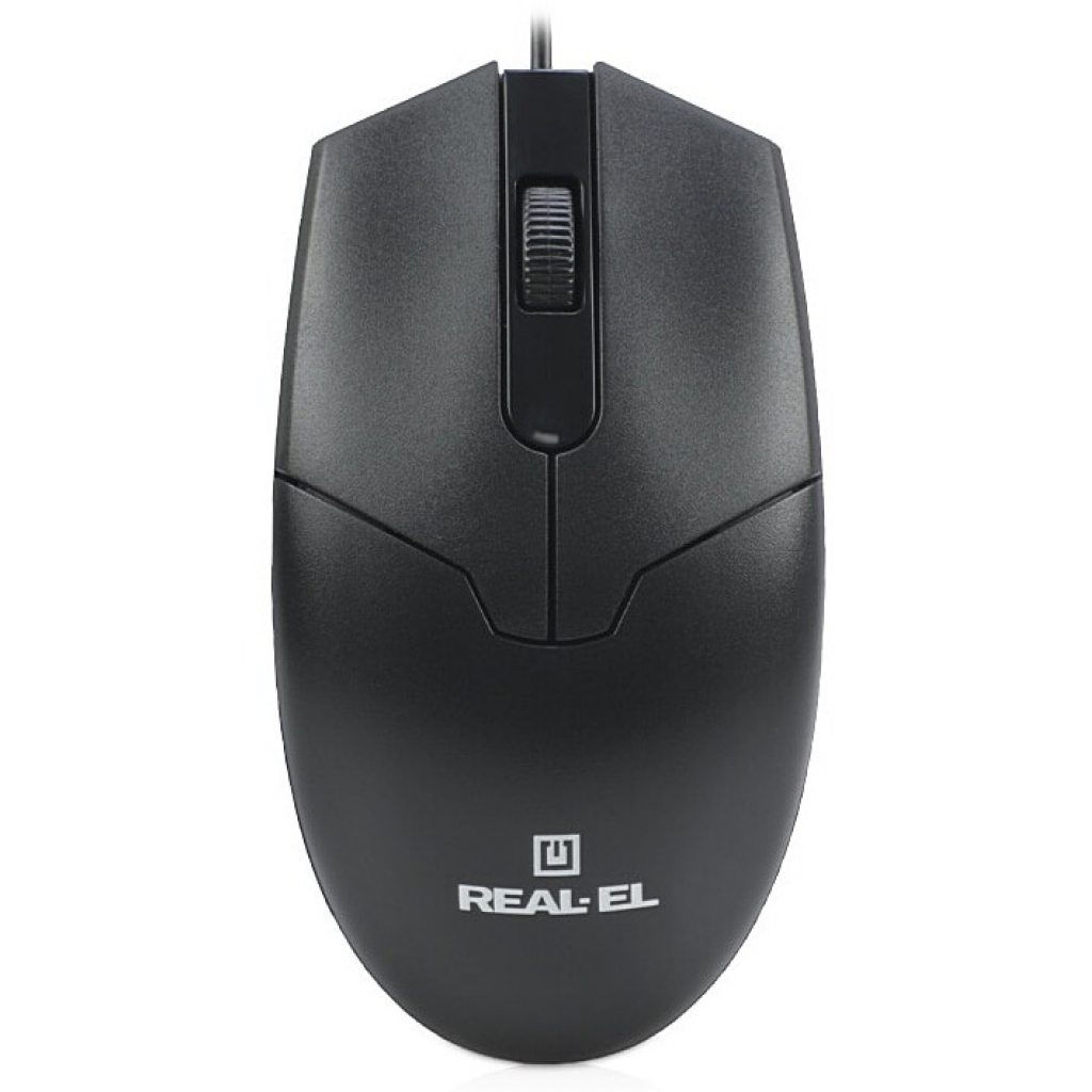Мишка REAL-EL RM-208 USB Black зображення 6