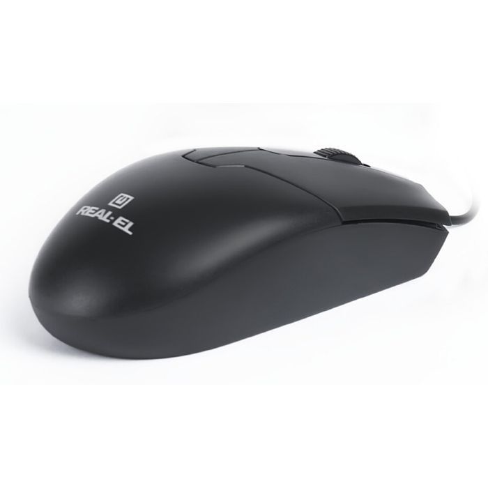 Мышка REAL-EL RM-208 USB Black изображение 7