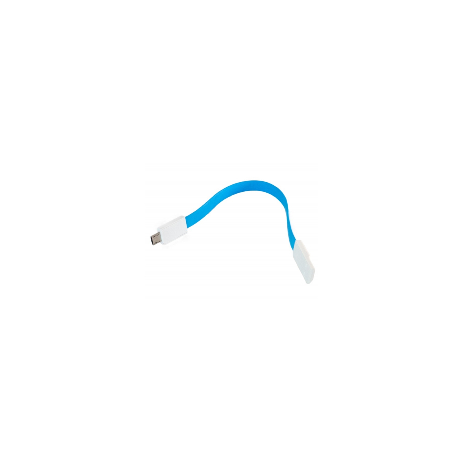 Дата кабель USB 2.0 AM to Micro 5P 0.18m blue Extradigital (KBU1785) изображение 3