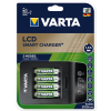 Зарядний пристрій для акумуляторів Varta LCD Smart Plus CHARGER +4*AA 2100 mAh (57684101441) зображення 4