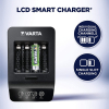 Зарядний пристрій для акумуляторів Varta LCD Smart Plus CHARGER +4*AA 2100 mAh (57684101441) зображення 7