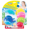 Игрушка для ванной BeBeLino Набор для ванны с фонтанчиками и леечками (синий кит) (58114-2) изображение 4