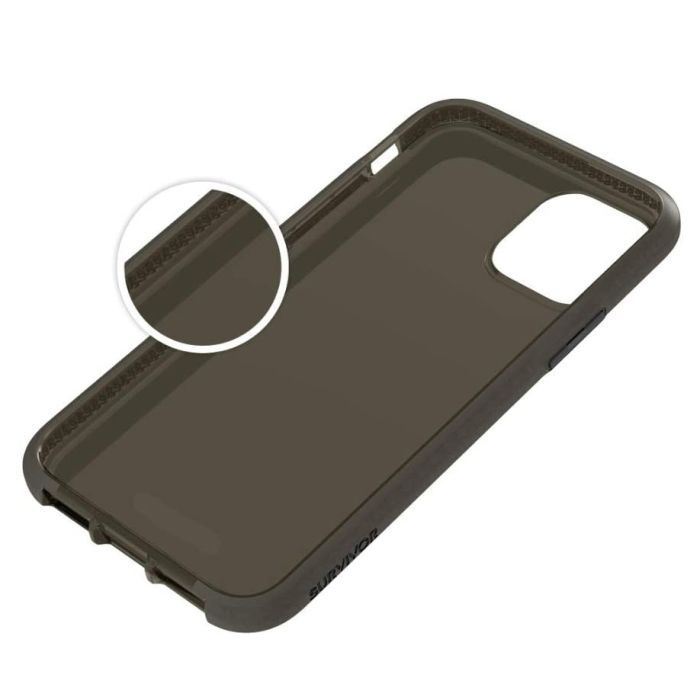 Чохол до мобільного телефона Griffin Survivor Clear for Apple iPhone 11 Pro - Black (GIP-022-BLK) зображення 2