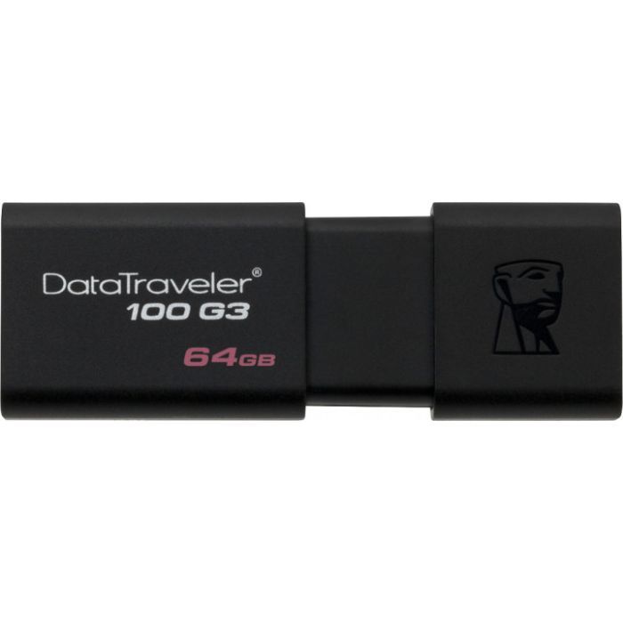 USB флеш накопитель Kingston 2x64GB DataTraveler 100 G3 USB 3.0 (DT100G3/64GB-2P) изображение 2