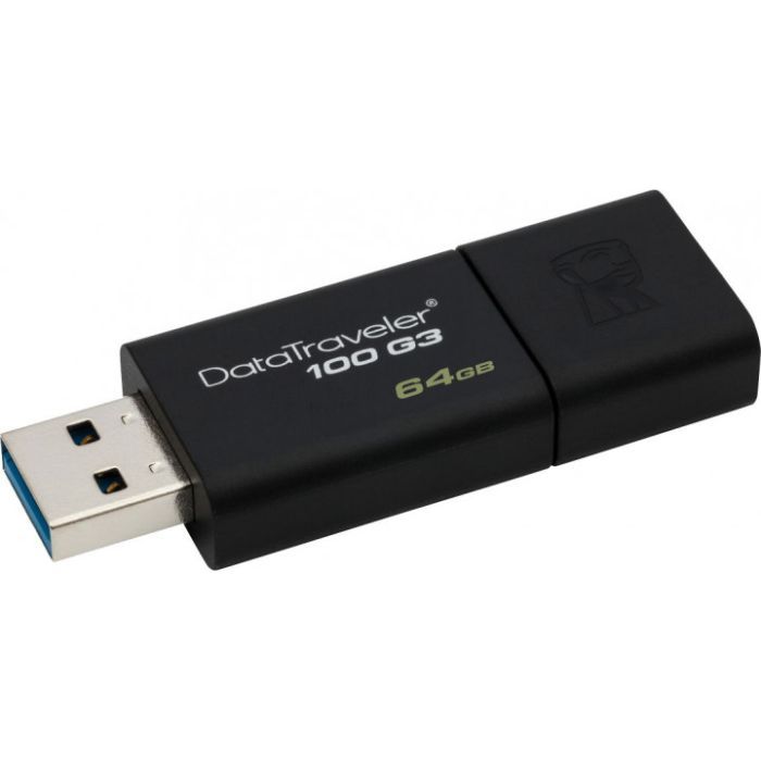 USB флеш накопитель Kingston 2x64GB DataTraveler 100 G3 USB 3.0 (DT100G3/64GB-2P) изображение 4