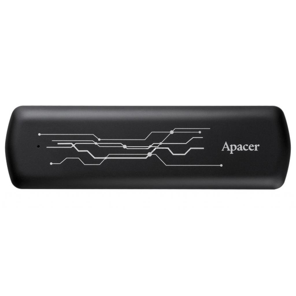 Накопитель SSD USB-C 512GB Apacer (AP512GAS722B-1)