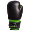 Боксерские перчатки PowerPlay 3004 JR 6oz Black/Green (PP_3004JR_6oz_Black/Green) изображение 3