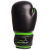 Боксерські рукавички PowerPlay 3004 JR 6oz Black/Green (PP_3004JR_6oz_Black/Green) зображення 3