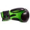 Боксерские перчатки PowerPlay 3004 JR 6oz Black/Green (PP_3004JR_6oz_Black/Green) изображение 5