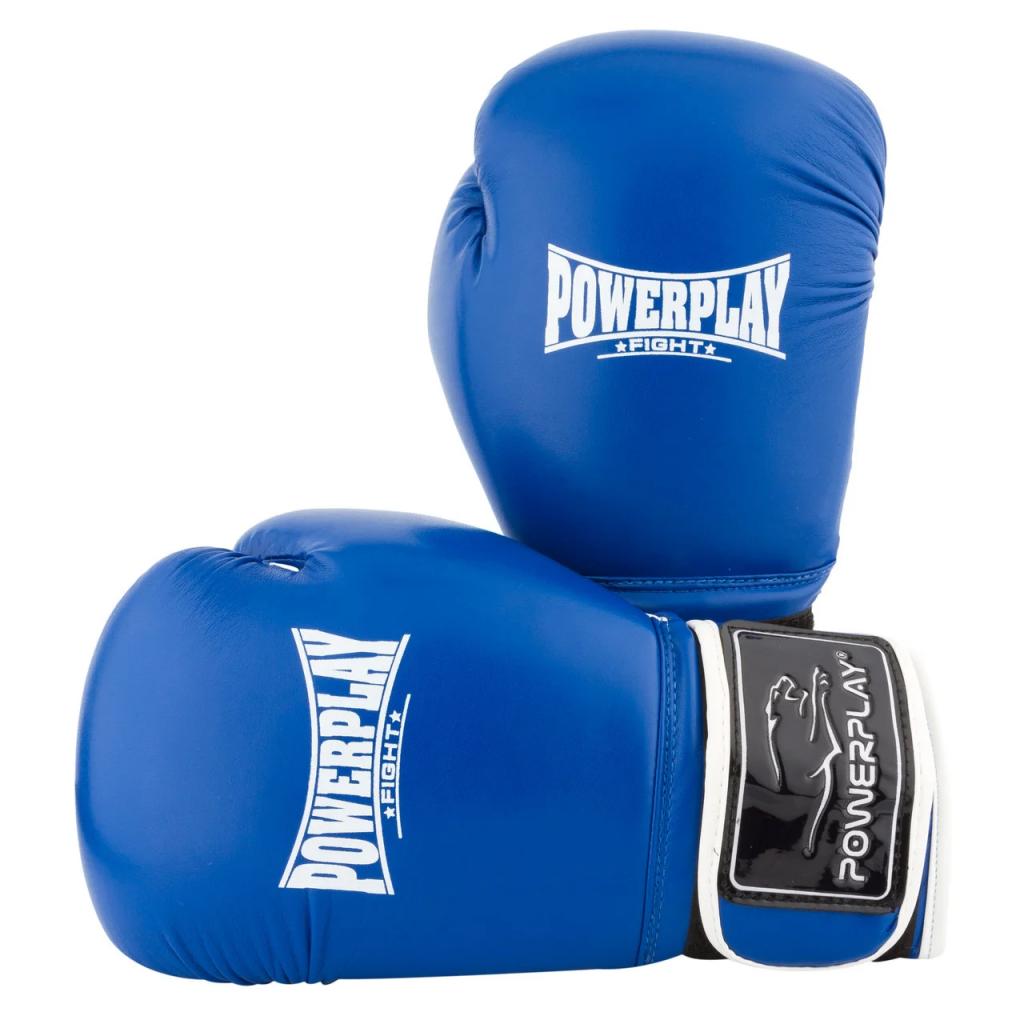 Боксерские перчатки PowerPlay 3019 10oz Blue (PP_3019_10oz_Blue) изображение 7