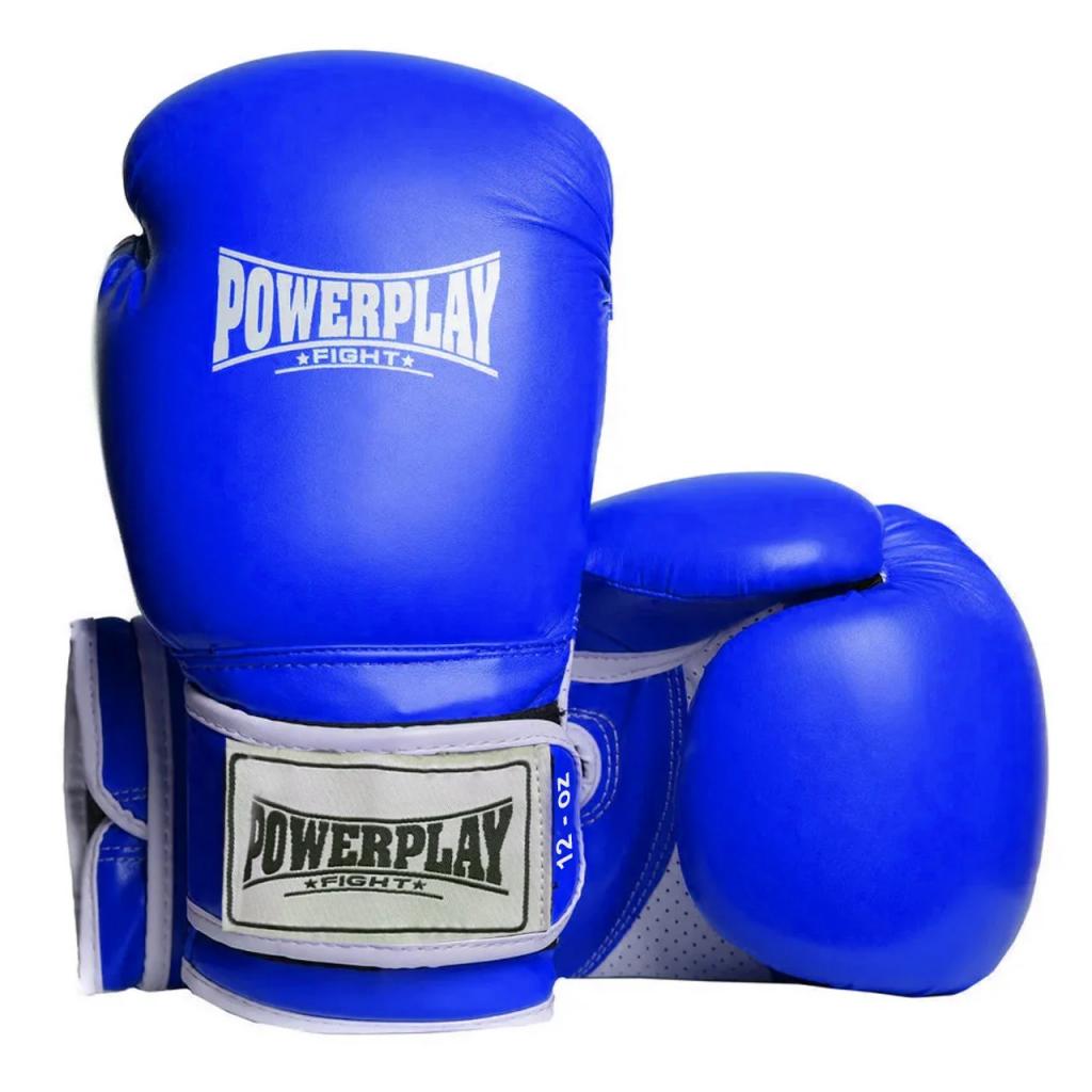 Боксерские перчатки PowerPlay 3019 10oz Blue (PP_3019_10oz_Blue)