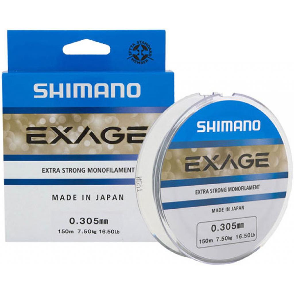 Волосінь Shimano Exage 150m 0.125mm 1.3kg (2266.75.33)
