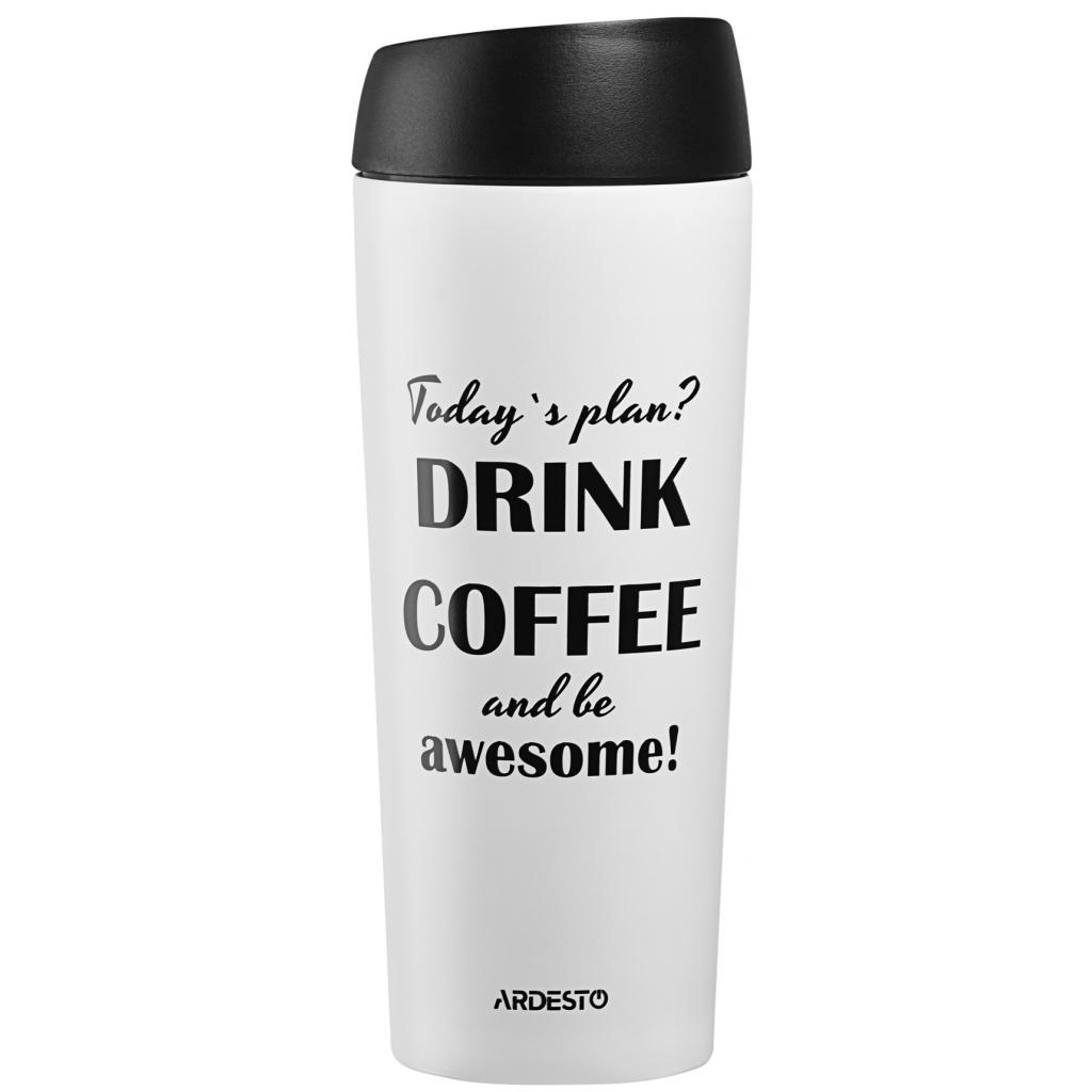 Термокружка Ardesto Coffee Time Cup 450 мл Brown (AR2645DBB)