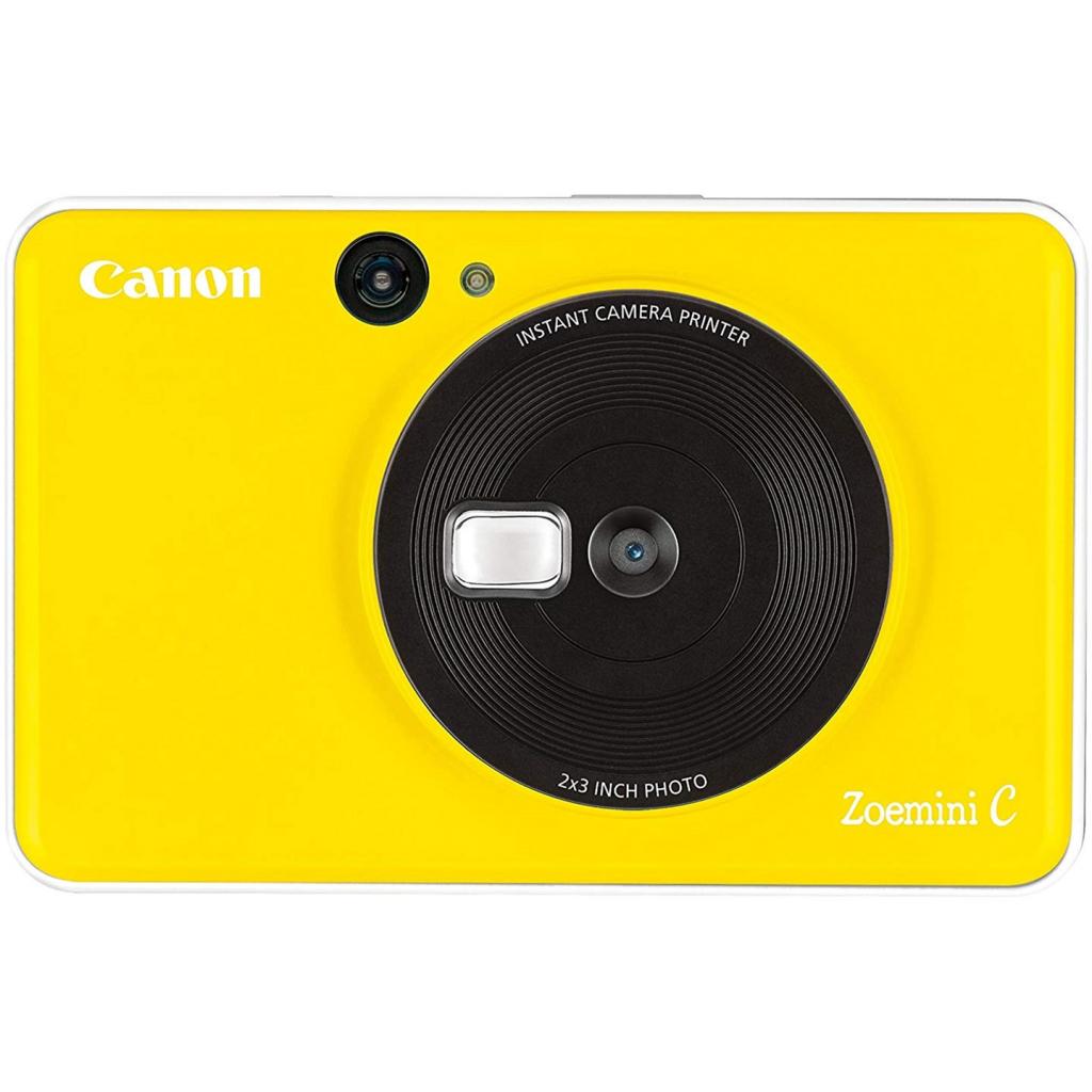 Камера моментальной печати Canon ZOEMINI C CV123 Bumble Bee Yellow + 30 Zink PhotoPaper (3884C033)