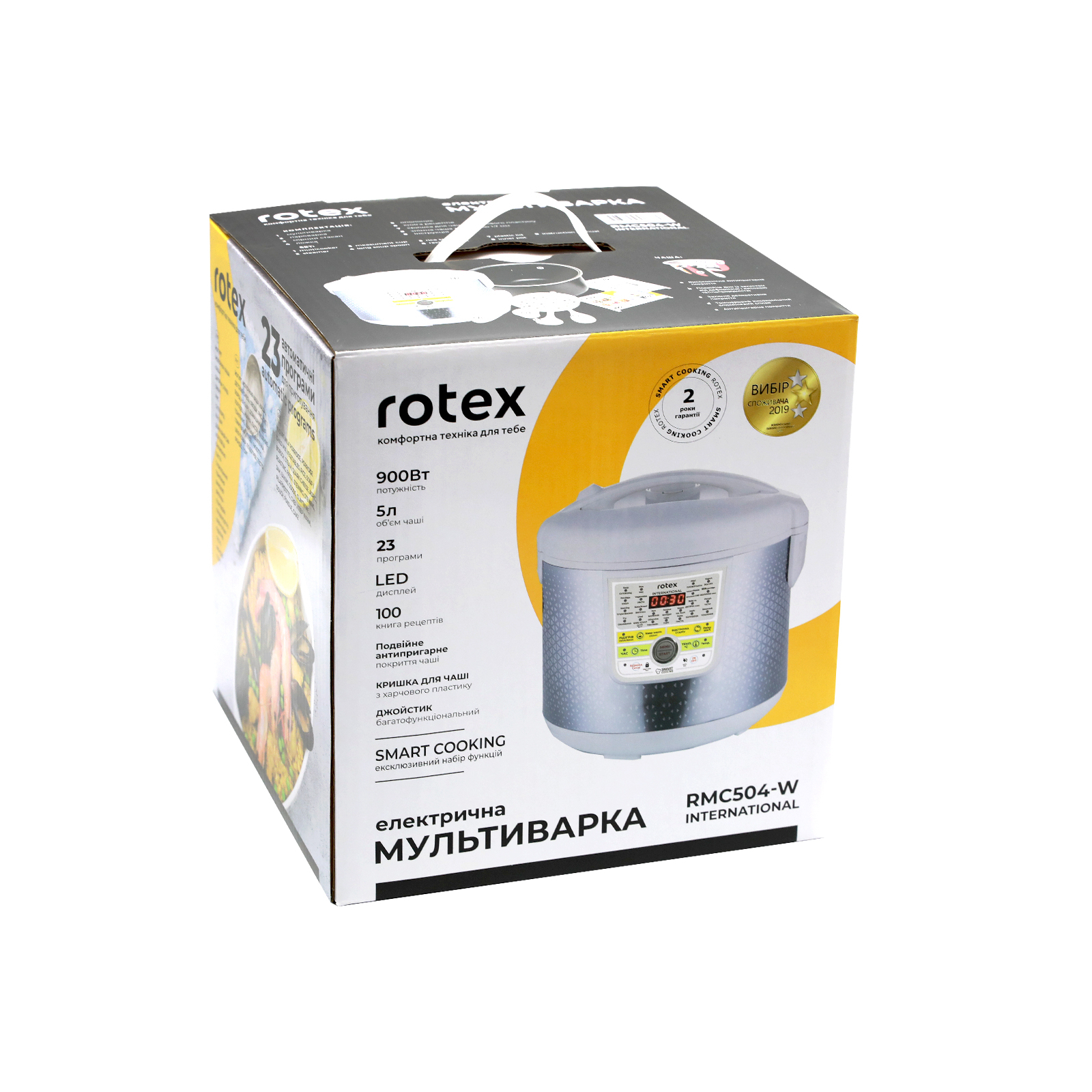 Мультиварка Rotex RMC504-W зображення 8