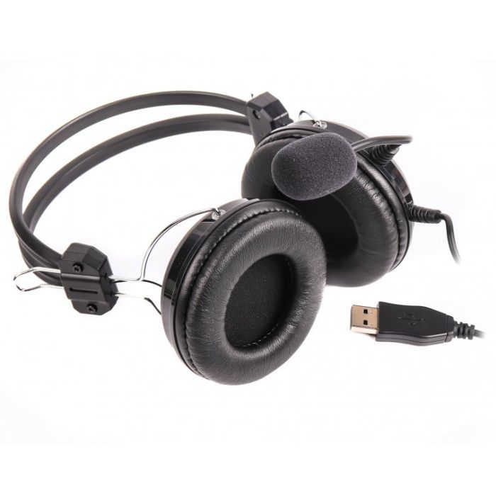 Наушники A4Tech HU-35 Black изображение 3