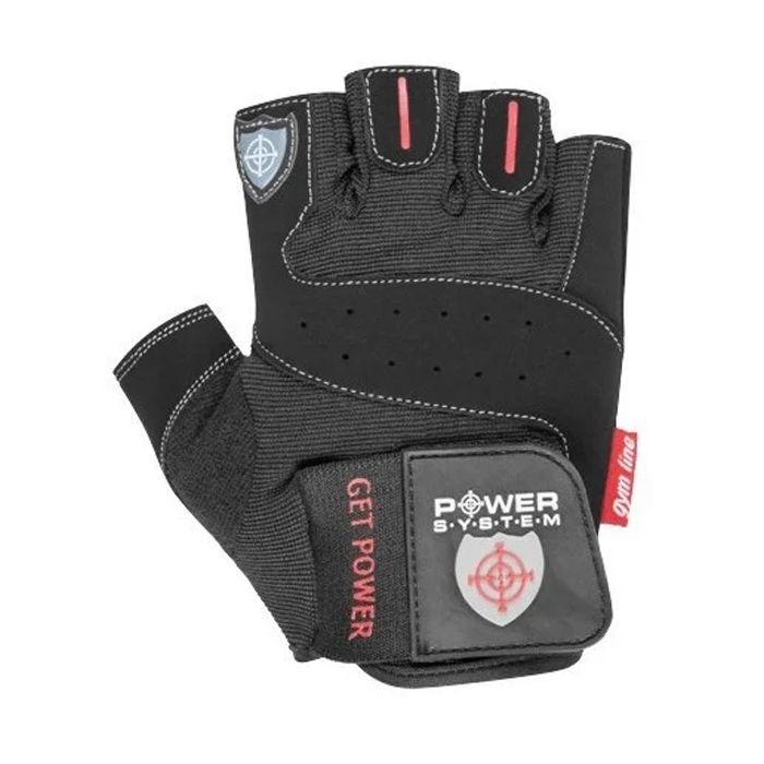 Рукавички для фітнесу Power System Get Power PS-2550 Black L (PS-2550_L_Black) зображення 3