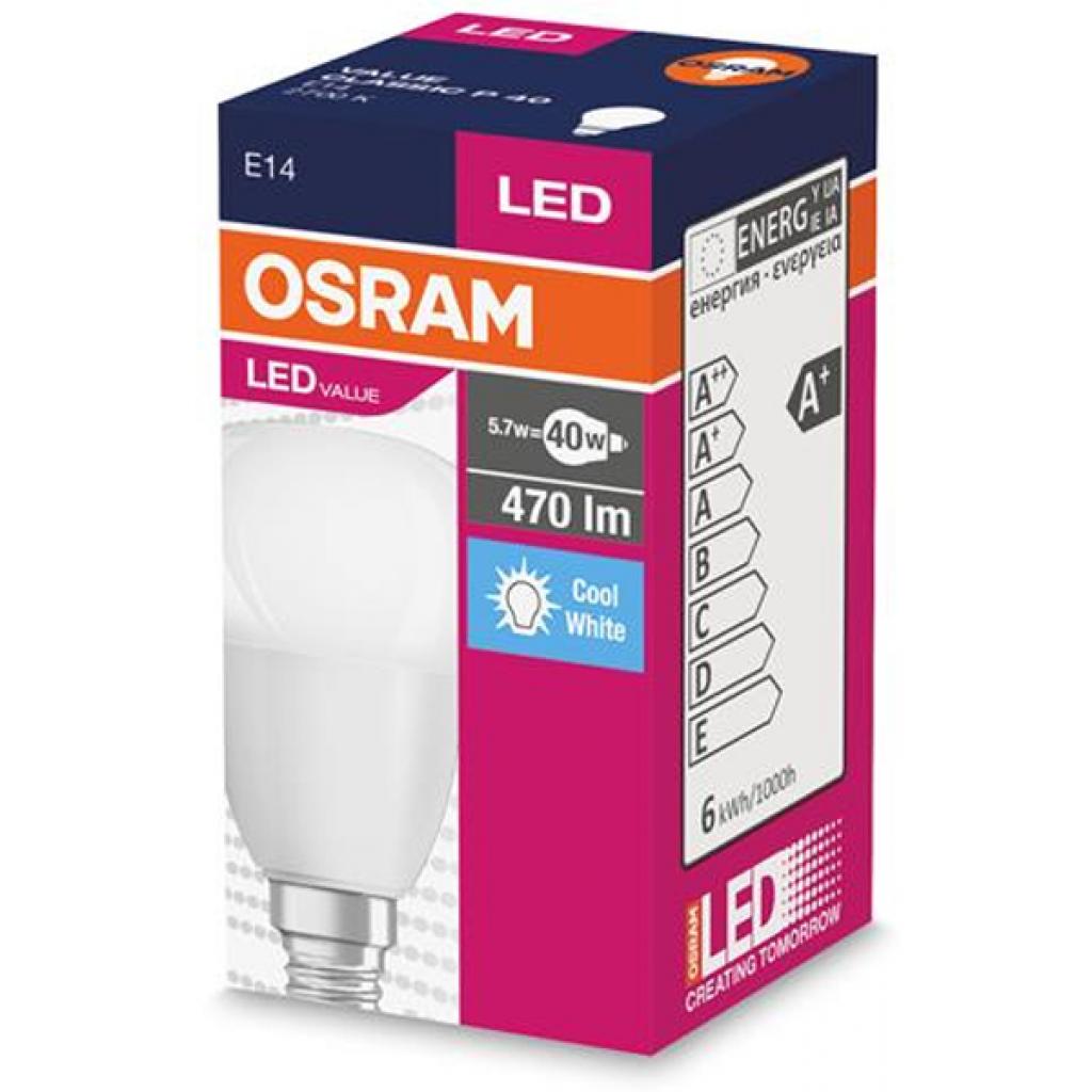 Лампочка Osram LED лампа побутова (8543709000) (OS CLP40-050/840VL) зображення 3
