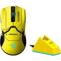 Мышка Razer Viper Ultimate Wireless Mouse Dock Cyberpunk 2077 Edition (RZ01-03050500-R3M1) изображение 3