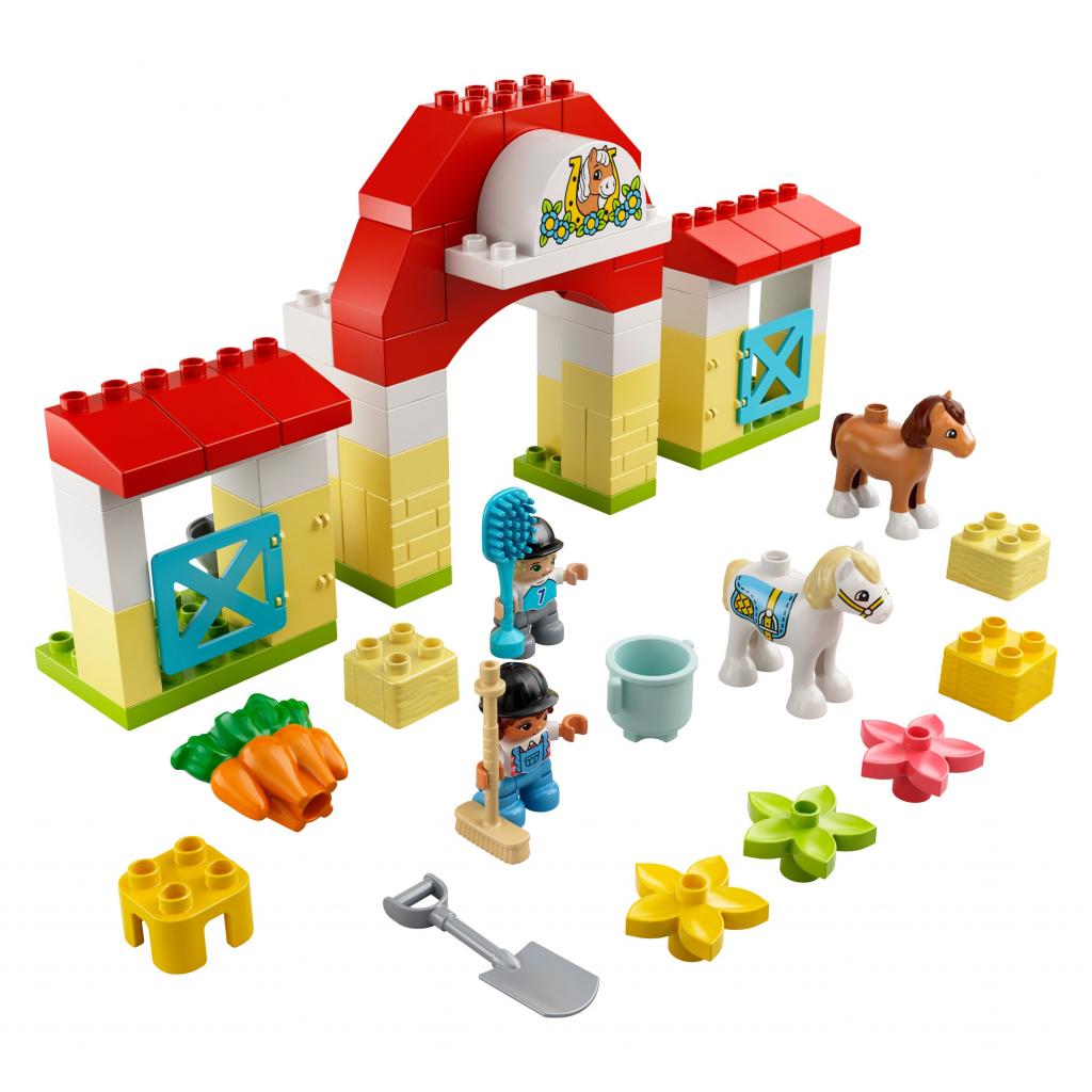 Конструктор LEGO Duplo Конюшня и уход за пони (10951) изображение 2