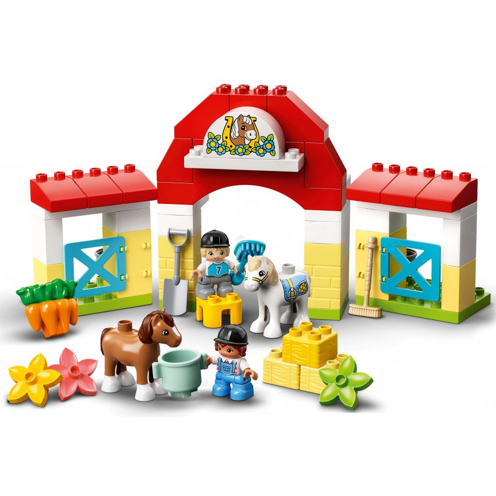 Конструктор LEGO Duplo Конюшня и уход за пони (10951) изображение 4