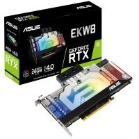 Видеокарта ASUS GeForce RTX3090 24Gb EK WATERBLOCK (ПОД ВОДЯНКУ) (RTX3090-24G-EK)