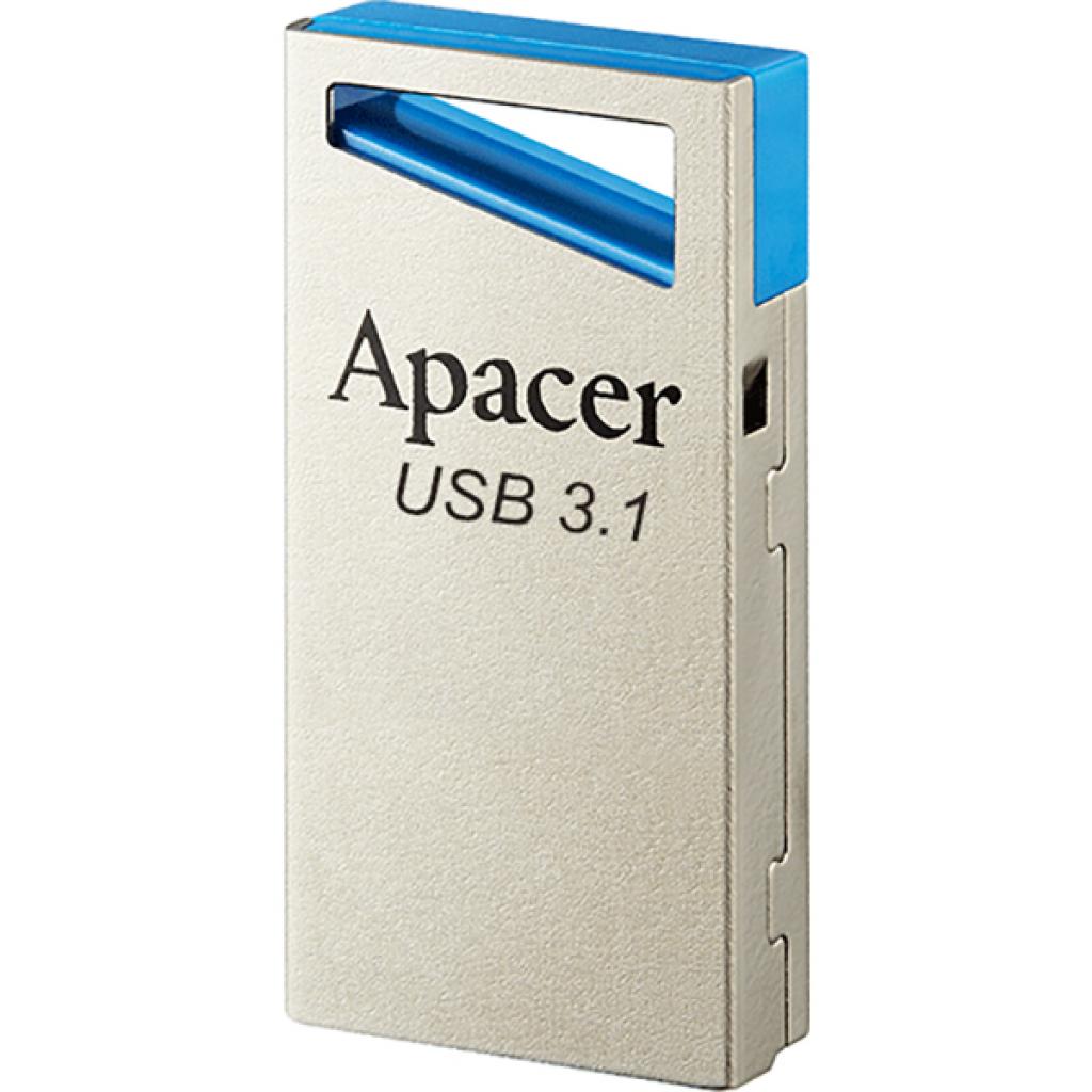 USB флеш накопитель Apacer 8GB AH155 Blue USB 3.0 (AP8GAH155U-1) изображение 3