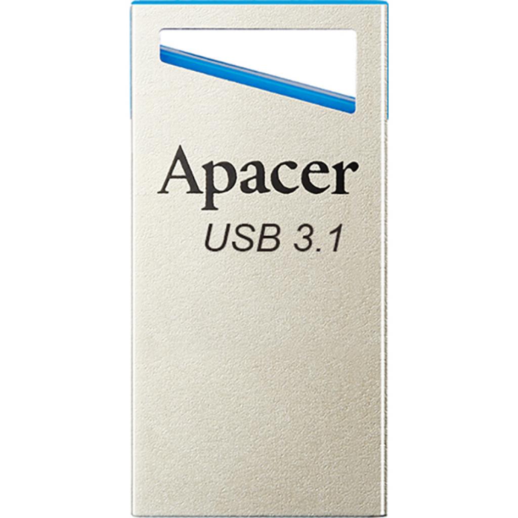 USB флеш накопичувач Apacer 64GB AH155 Blue USB 3.0 (AP64GAH155U-1)