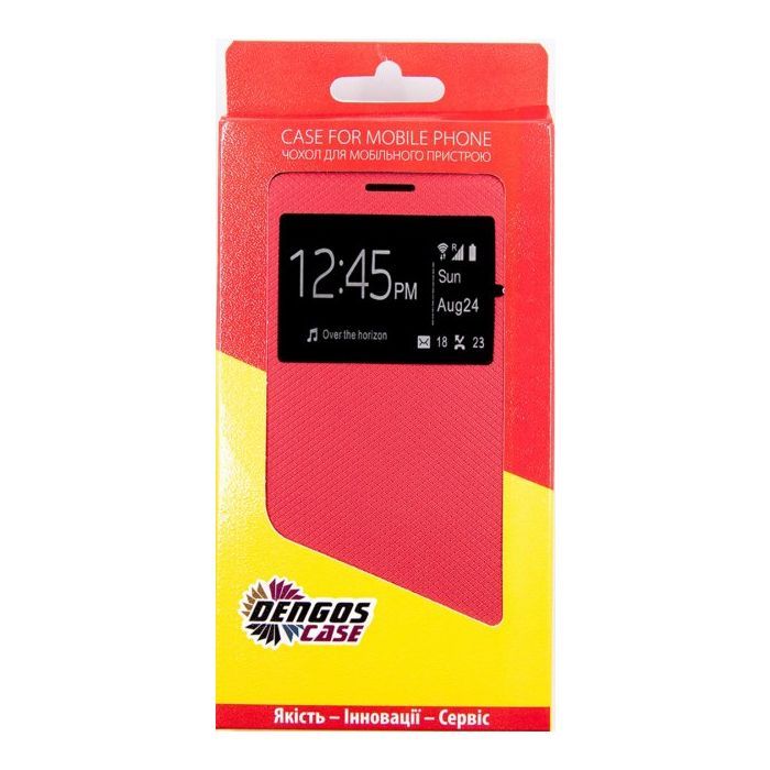 Чехол для мобильного телефона Dengos Flipp-Book Call ID Samsung Galaxy A02 (A022), red (DG-SL-BK-281) изображение 5