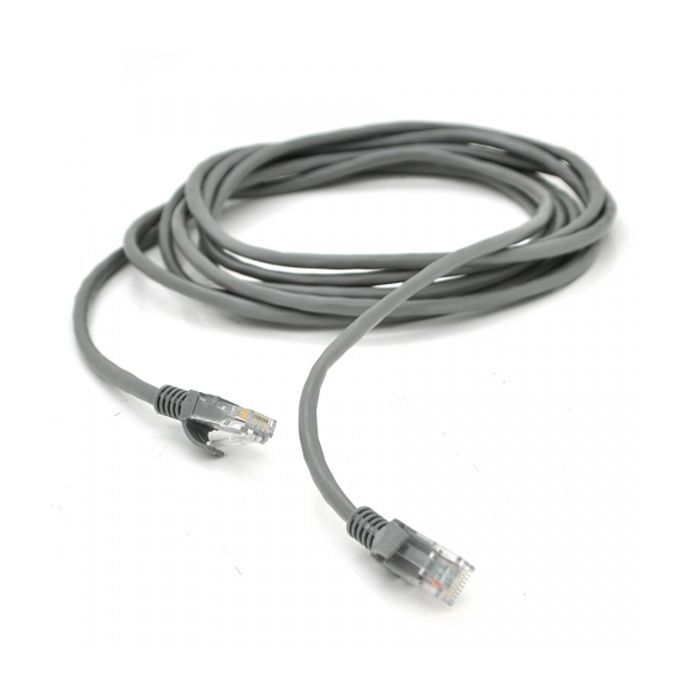 Патч-корд 1.5м, RJ-45, Cat.5e, CCA, биметалл, серый Ritar (PCR-CCA/1.5G / 19257)