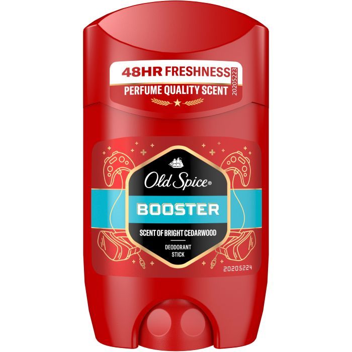 Антиперспирант Old Spice Booster Твердый 50 мл (8006540442111/8700216203555) изображение 2