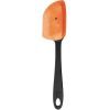 Лопатка кухонная Fiskars Essential силікон/пластик Чорно-помаранчева 20 см (1023803)